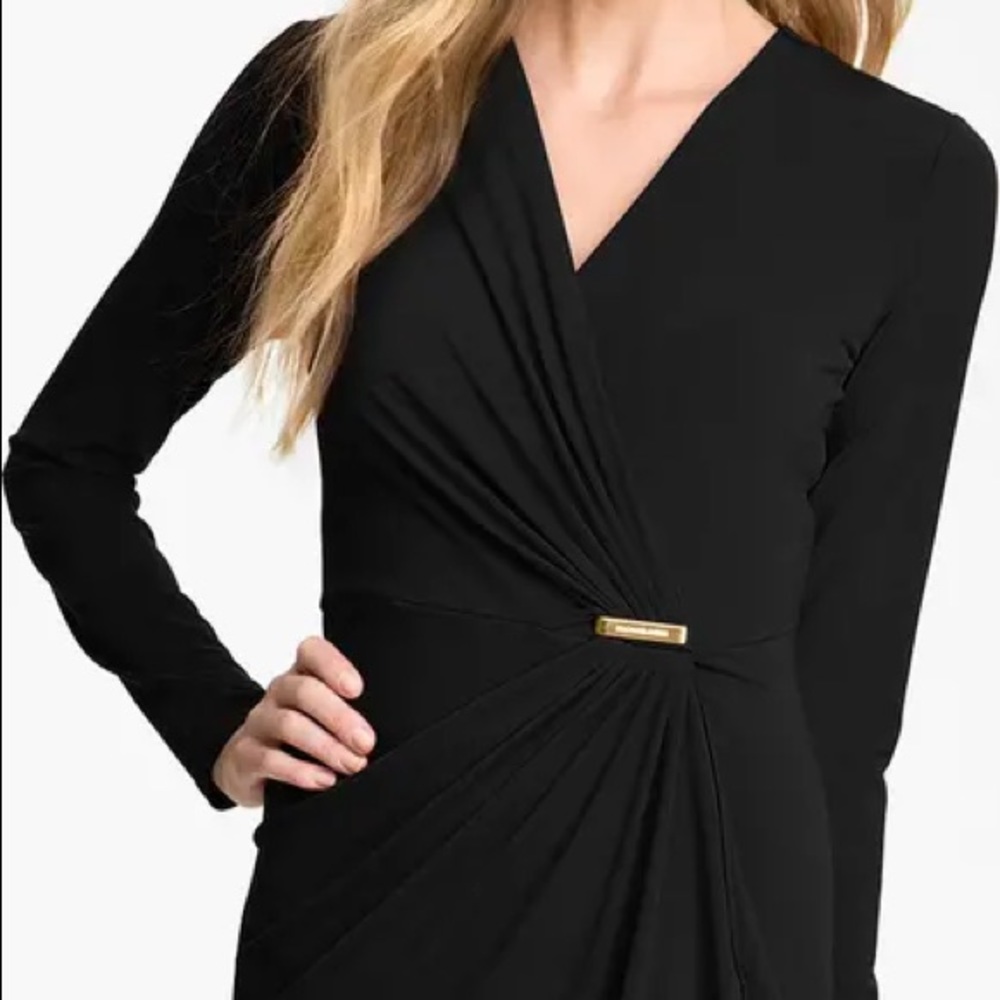 NWOT Michael Kors Wrap Dress Olive Green XL